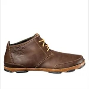 Olukai Mens Kamuela High Ankle Top Leather Boots shoes sz 11.5